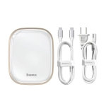 Bộ Chia Hub Đa Năng 7 IN 1 BASEUS Type C Hub Adapter AC Multifunctional Charger USB 3.0*2 / HDMI / Type-C / RJ45 / SD/TF
