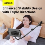 Giá Đỡ Kẹp iPad – Điện Thoại Đầu Giường BASEUS | Tay Dài Uốn Dẻo, Xoay 360°, Xem Phim – Học Online Rảnh Tay