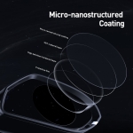 Miếng Dán Gương Ô Tô Chống Nước Chống Lóa BASEUS Công Nghệ Nano Trong Suốt Bảo Bệ Chống Mờ Do Sương Mù Và Mưa