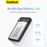 Pin Sạc Dự Phòng Không Dây 15w Baseus Cho iPhone 12 13 14 15 MagPro Magnetic Power Bank Wireless Hít Nam Châm 5000mAh