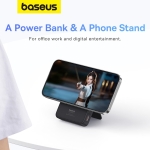 Pin Sạc Dự Phòng Không Dây 15w Baseus Cho iPhone 12 13 14 15 MagPro Magnetic Power Bank Wireless Hít Nam Châm 5000mAh