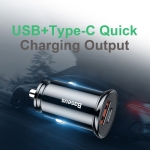 Tẩu Sạc Nhanh 30W BASEUS CCALL-YS01 1 Xe Hơi, Ô Tô Cổng USB 1 Cổng Type C PD Tích Hợp QC 3.0, QC 4.0, PD 3.0
