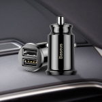 Tẩu Sạc Nhanh 30W BASEUS CCALL-ML01 2 Cổng Dual USB 5V 3.1A Cho Xe Hơi, Ô Tô
