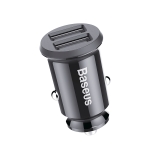 Tẩu Sạc Nhanh 30W BASEUS CCALL-ML01 2 Cổng Dual USB 5V 3.1A Cho Xe Hơi, Ô Tô