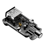 Tẩu Sạc Nhanh 30W BASEUS CCALL-ML01 2 Cổng Dual USB 5V 3.1A Cho Xe Hơi, Ô Tô