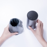 Thùng Rác Mini Ô Tô BASEUS Để Bàn Văn Phòng Có Nắp Gentleman Style Dung Tích 500ml Kèm 30 Túi Đựng