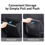 Túi Để Đồ Sau Ghế Ô Tô BASEUS Chất Liệu Da PU Chống Thấm Nước Trọng Lượng Chịu 5KG Phù Hợp Mọi Loại Xe