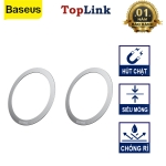 Vòng Kim Loại MagSafe BASEUS Metal Ring Cho Điện Thoại iPhone, Samsung( Bộ 2 miếng Dùng cho phụ kiện MagSafe)